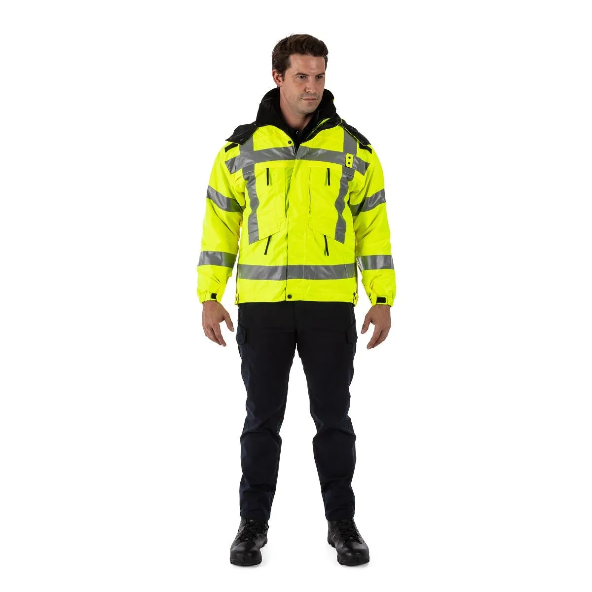 3-in-1 Reversible High-Visibility Parka