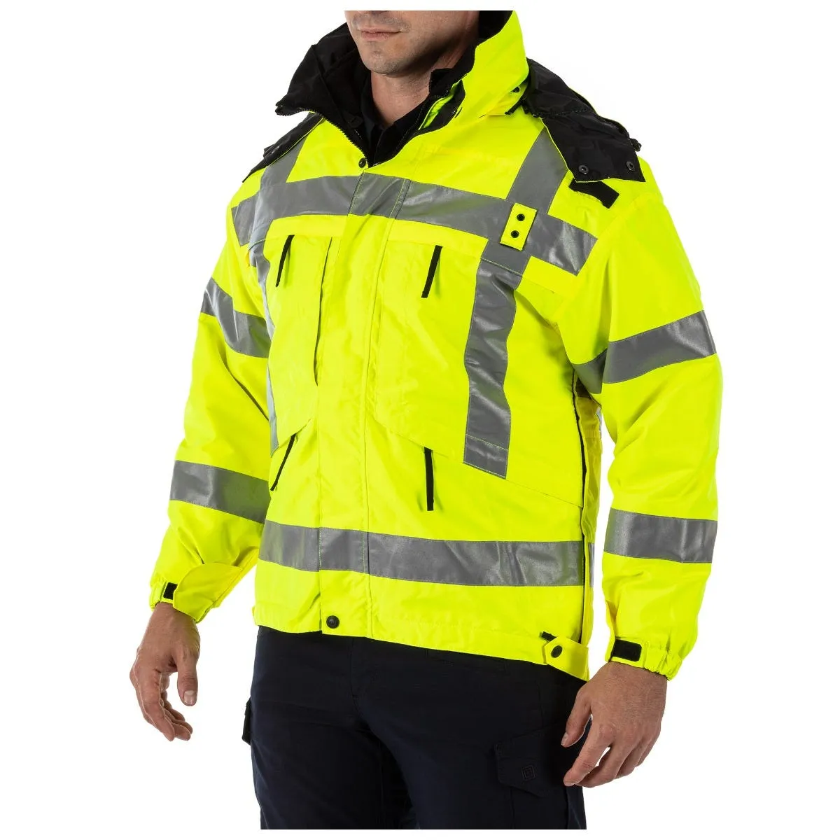 3-in-1 Reversible High-Visibility Parka