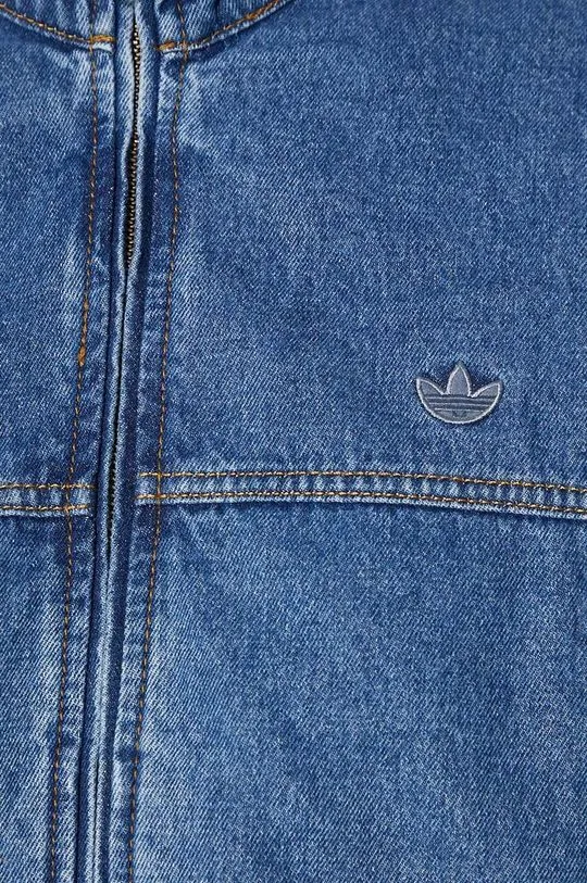 adidas Originals cotton denim jacket blue color IW5762