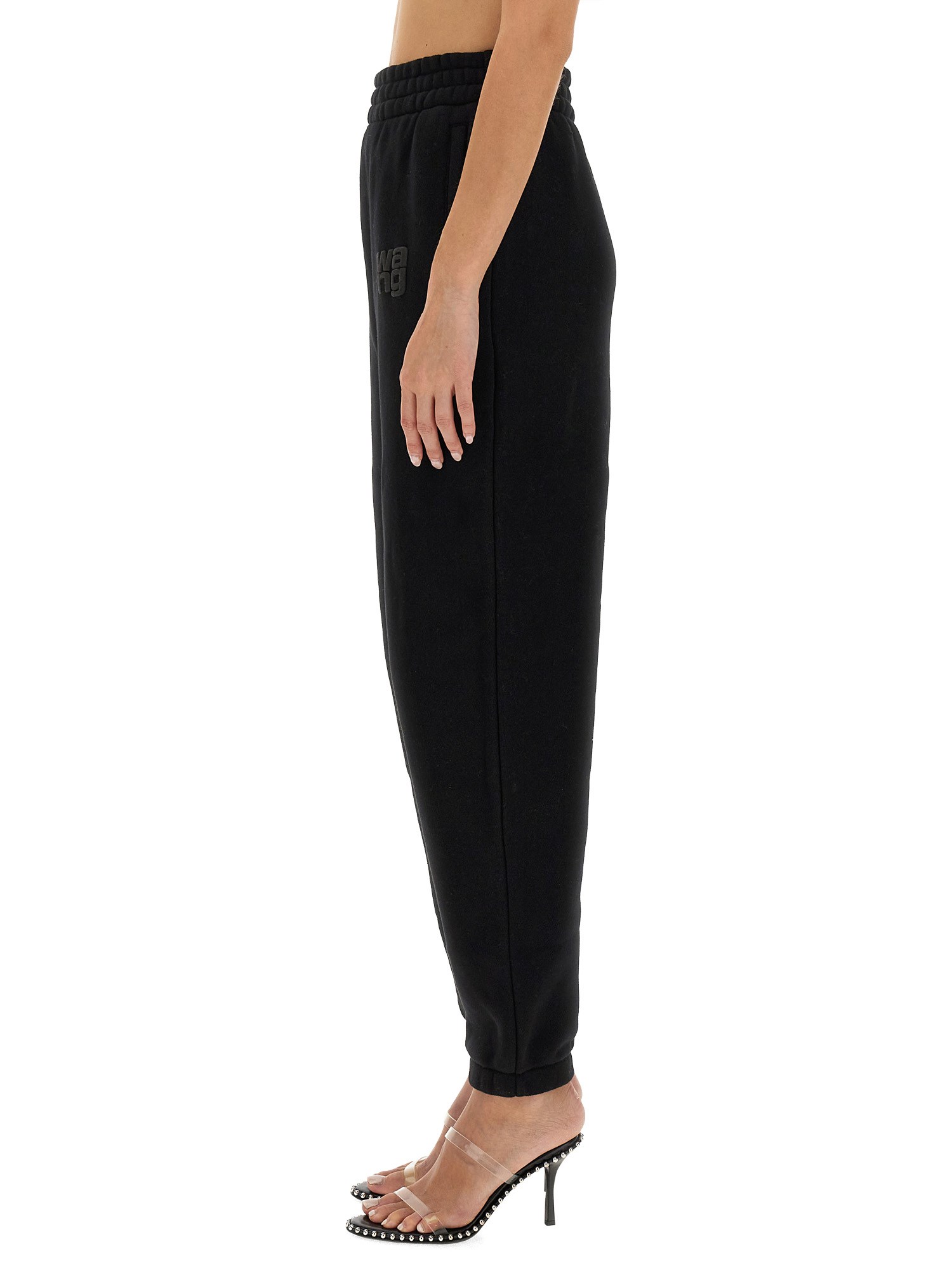 ALEXANDERWANG.T    ESSENTIAL TERRY PANTS WITH PUFF LOGO