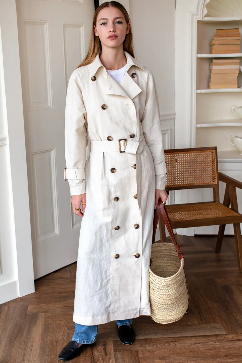 All Season Layering Coat - Parchment