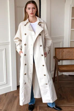 All Season Layering Coat - Parchment