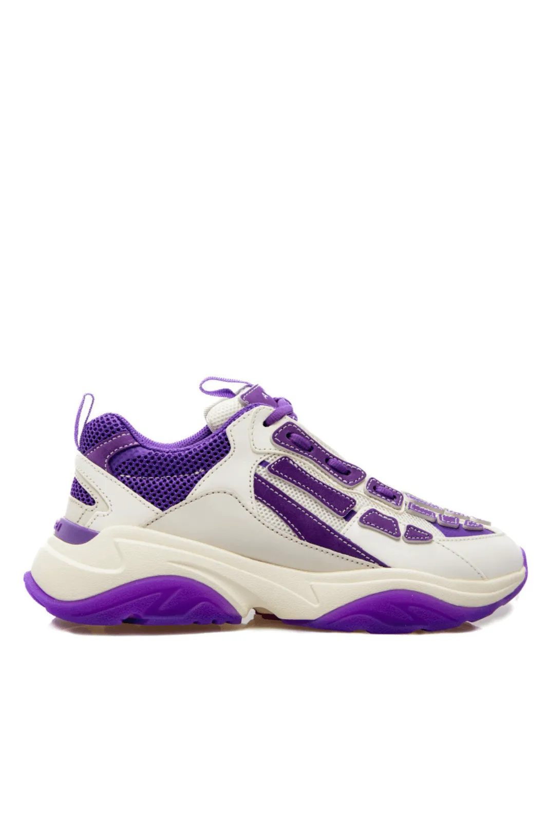 Amiri Bone Runner 'White Purple' Sneakers