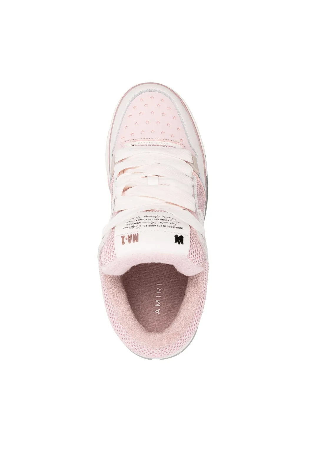 Amiri MA-1 panelled chunky sneakers Dusty Pink