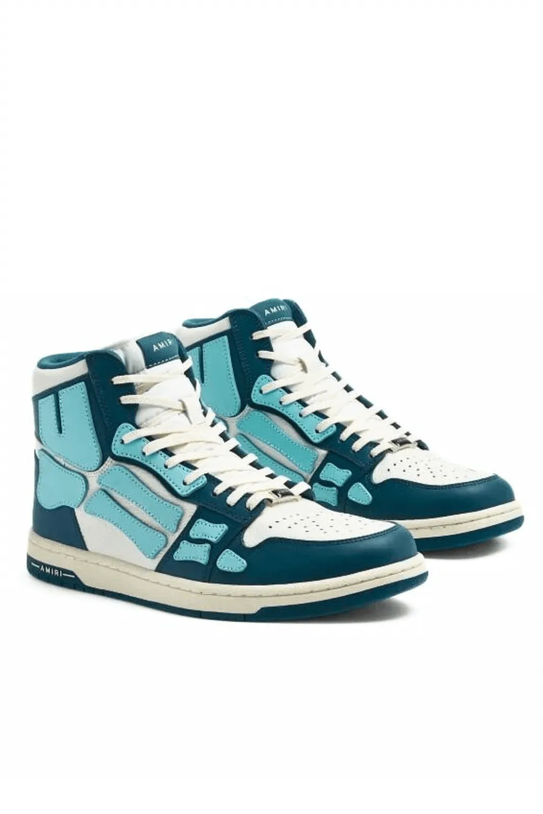 Amiri Skel High-top Sneakers Carolina Blue