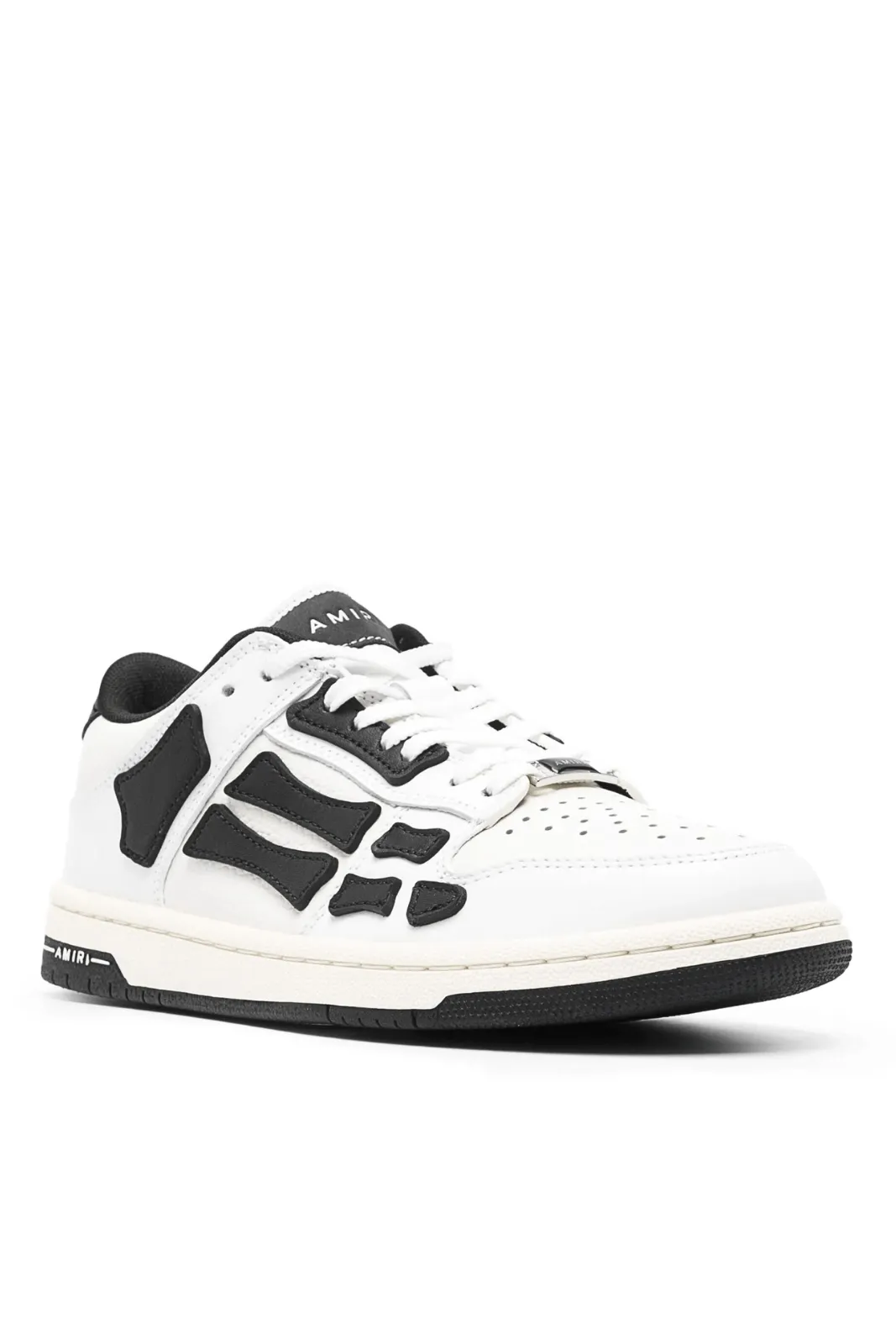 Amiri Skeleton Low Sneakers White/ Black