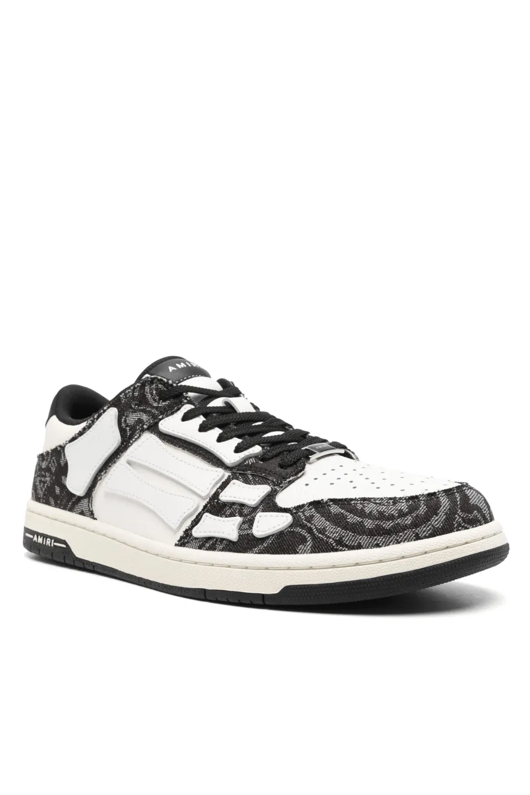 Amiri Sneakers Bandana Skeleton Top Low Black