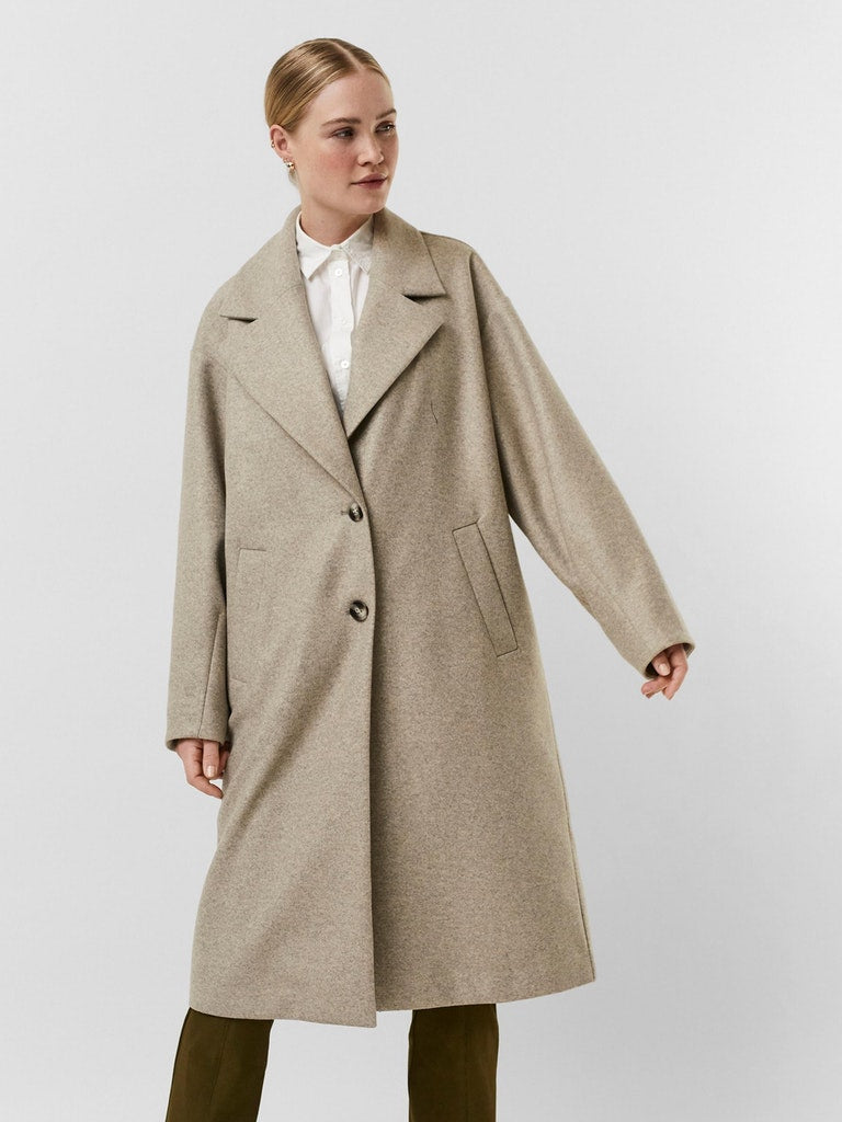 Audrey Lapel Coat