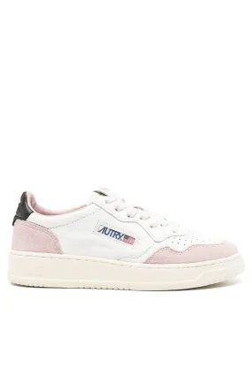 Autry Medalist Low Wom GS20 Goat Sneakers White Pink