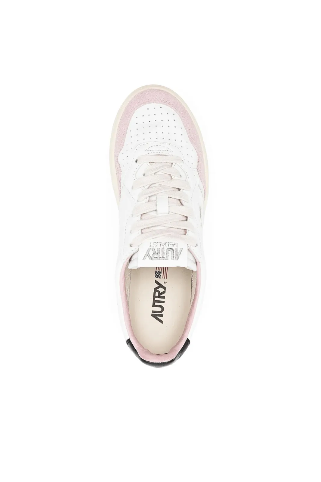 Autry Medalist Low Wom GS20 Goat Sneakers White Pink