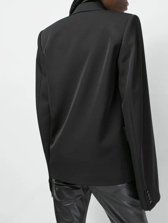 Balenciaga   Barathea fitted double breasted blazer 