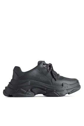 Balenciaga Triple S Mold Lace-Up Sneakers Black for man