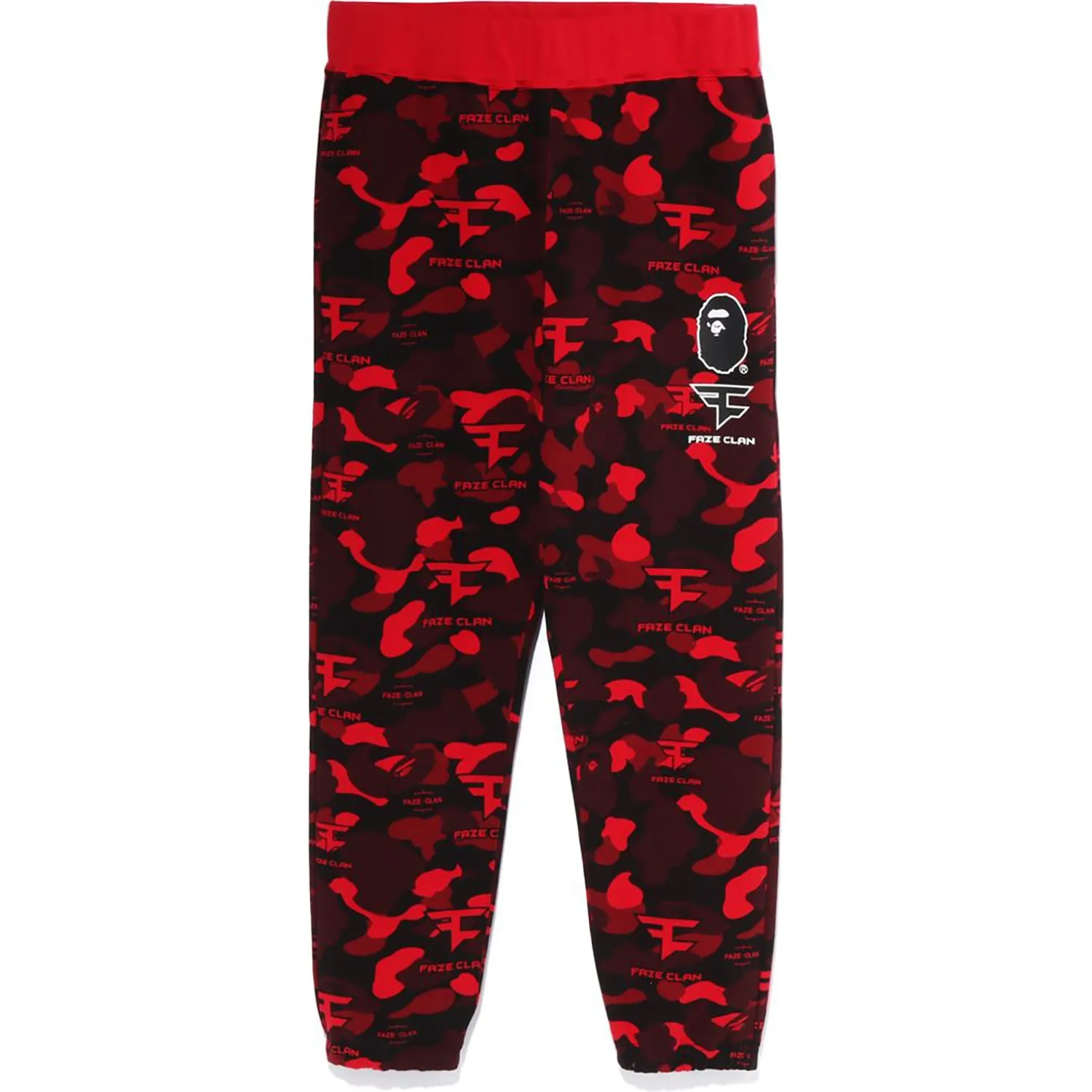 BAPE X FAZE CLAN SWEAT PANTS MENS