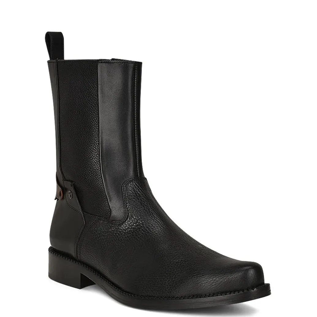 Black Deer Dress Boot