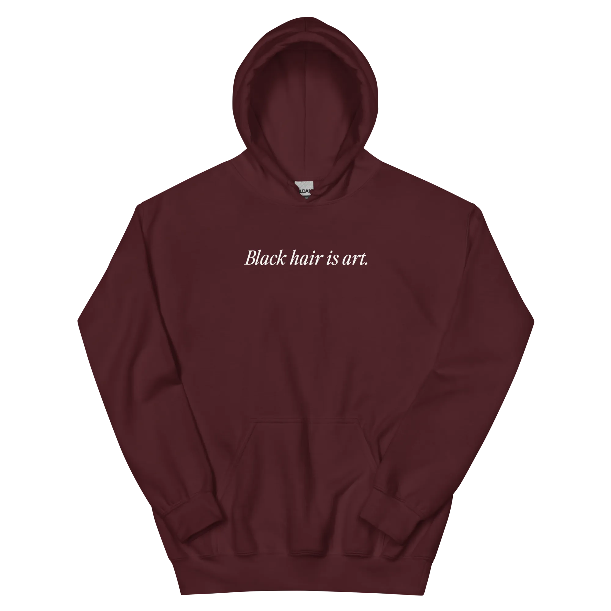 Black Hair is Art Hoodie