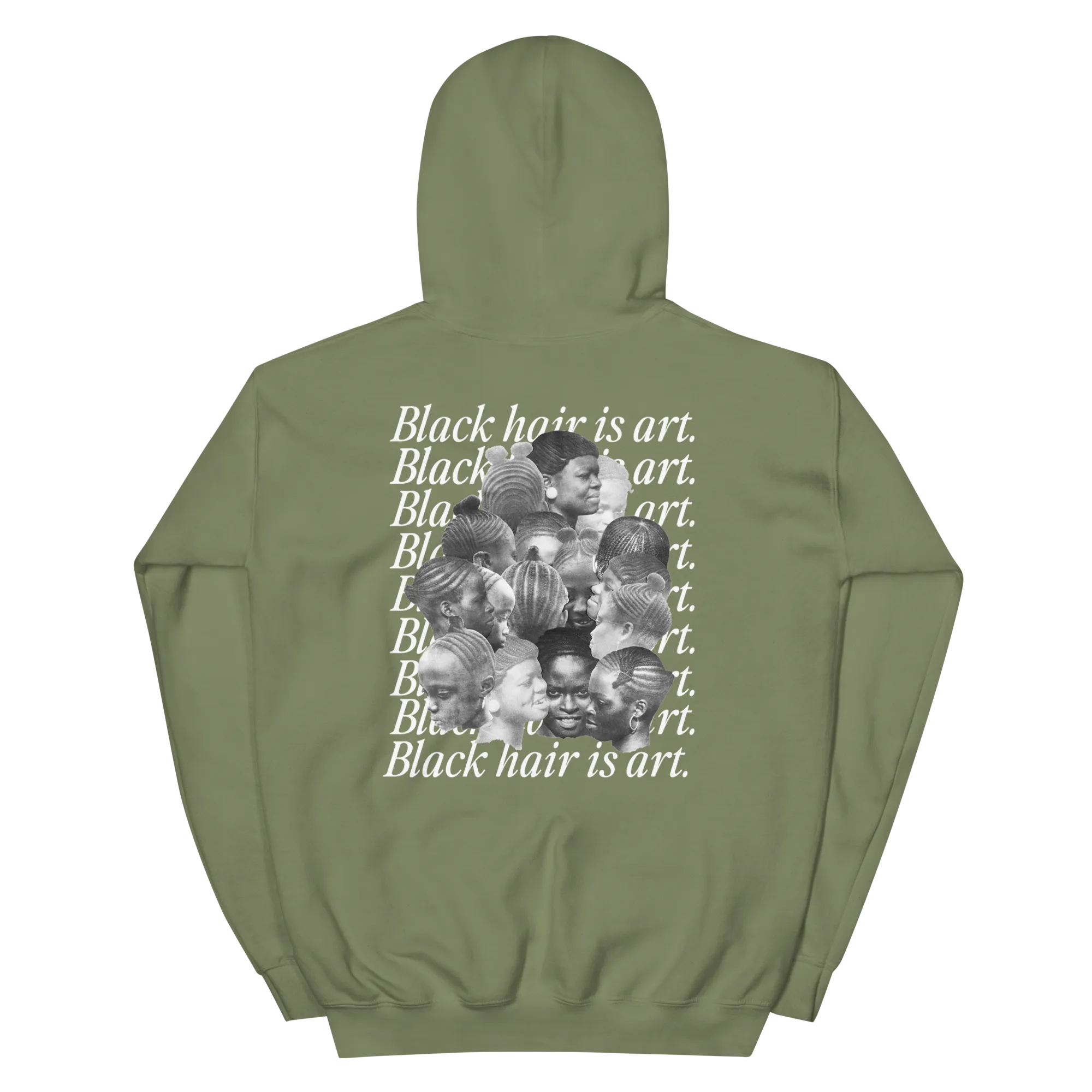 Black Hair is Art Hoodie