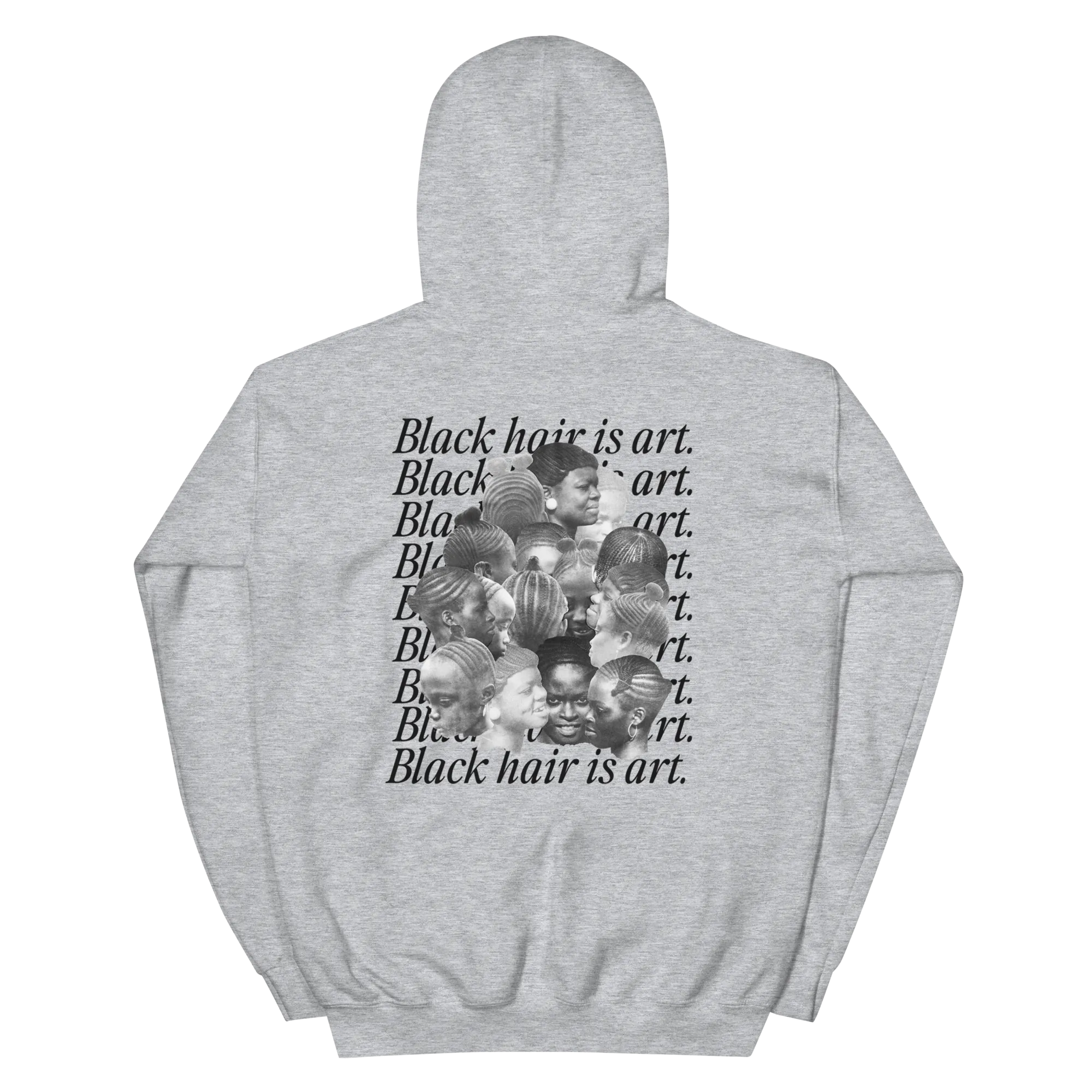 Black Hair is Art Hoodie