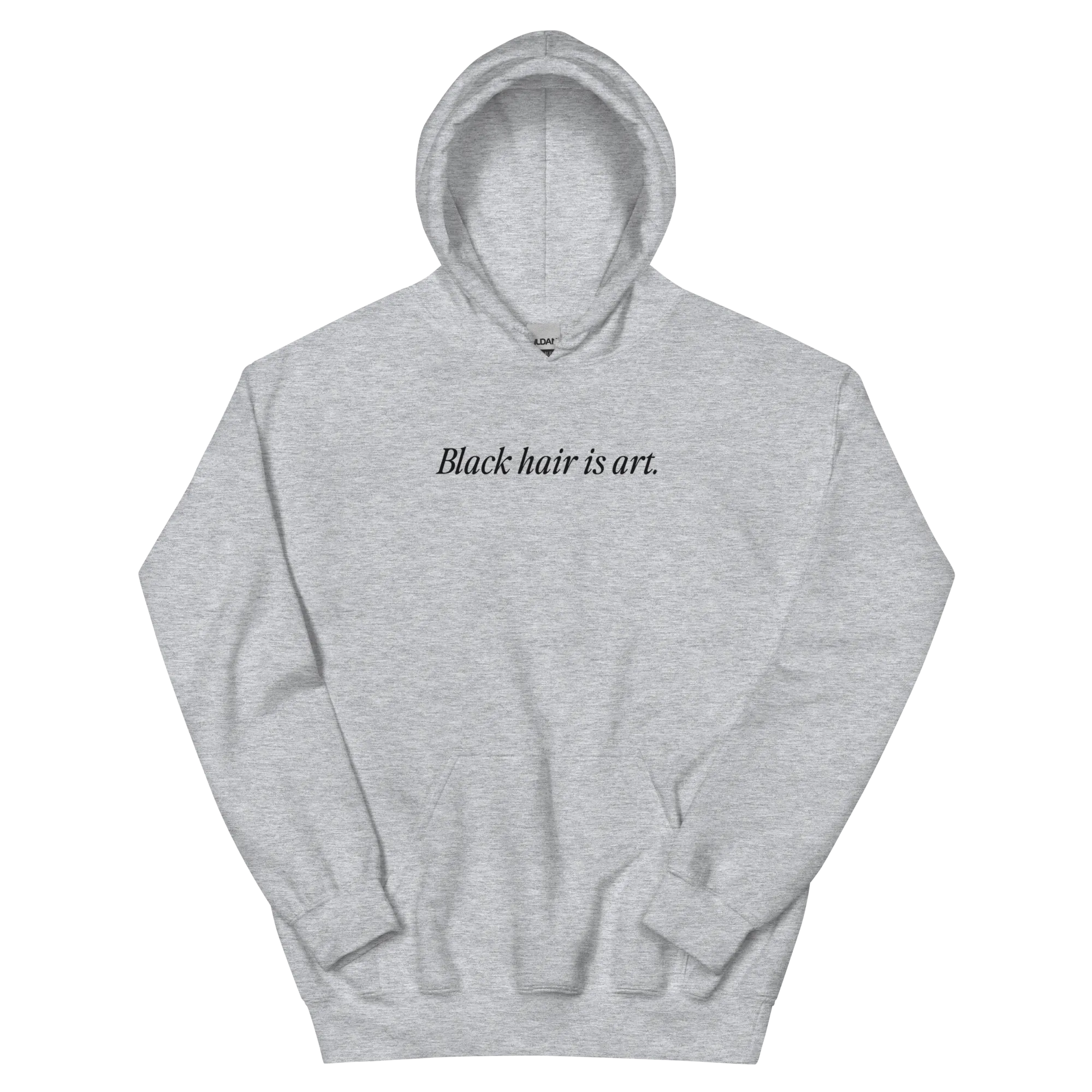 Black Hair is Art Hoodie