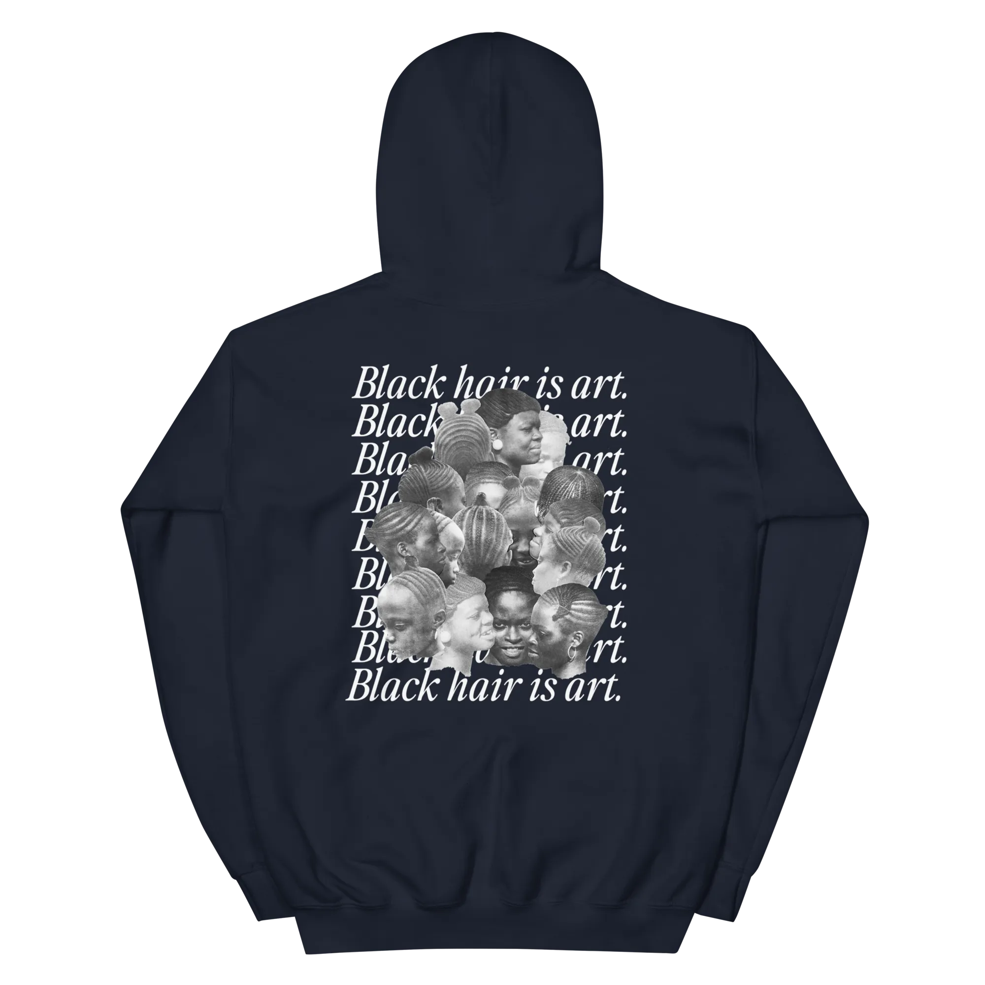 Black Hair is Art Hoodie