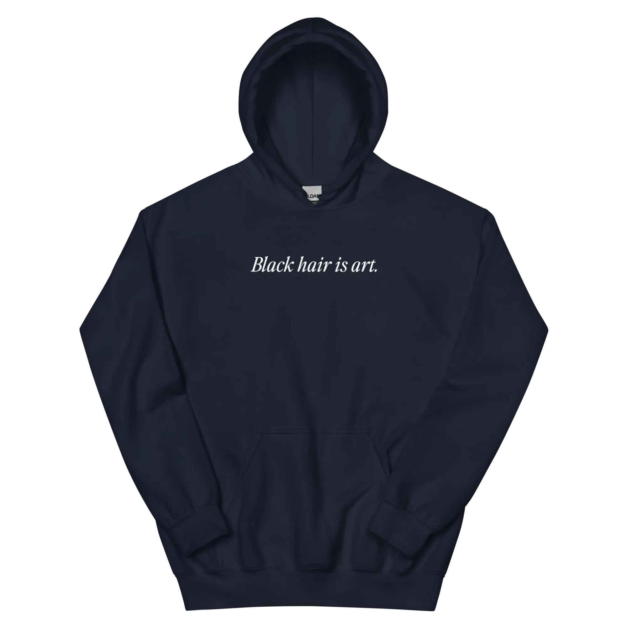 Black Hair is Art Hoodie