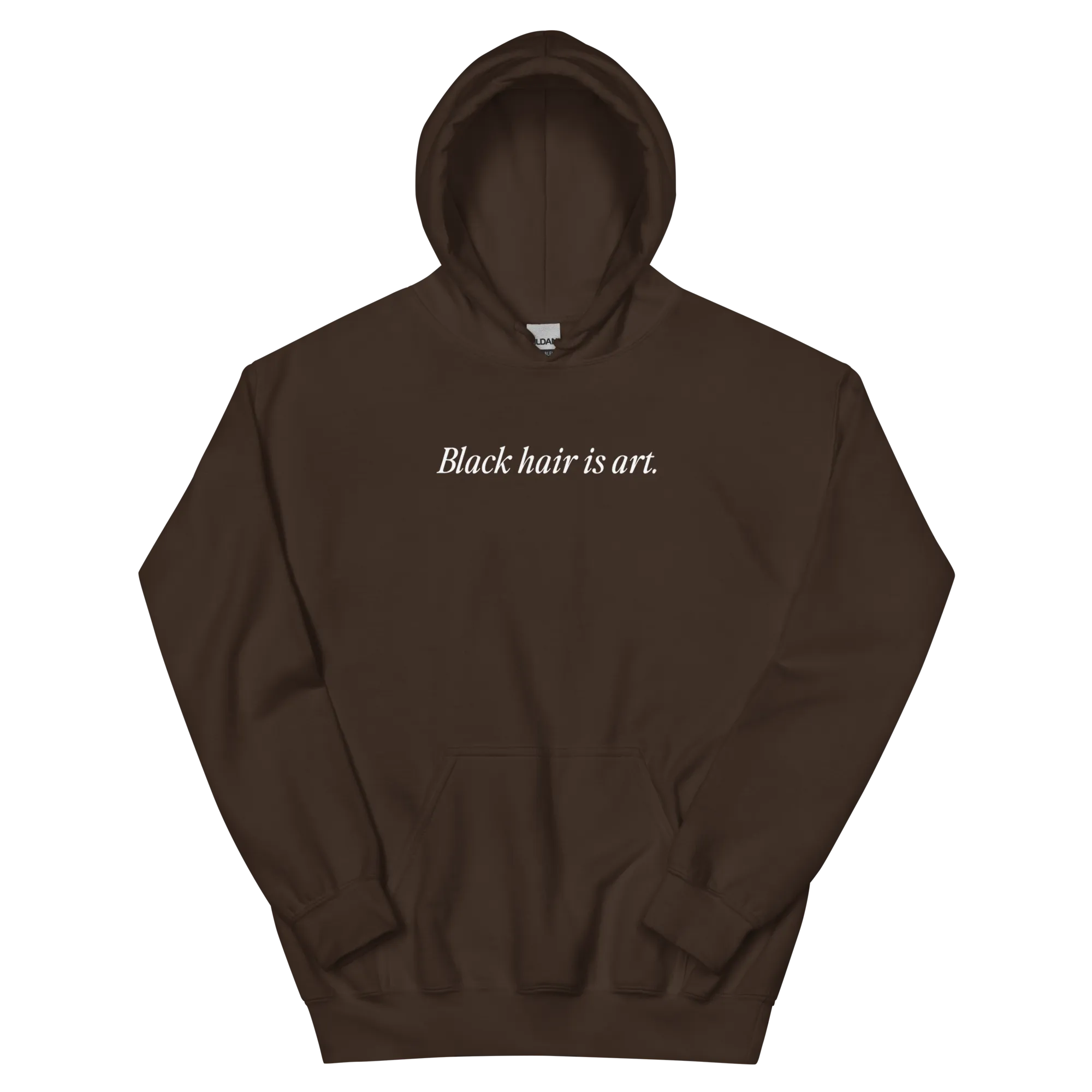 Black Hair is Art Hoodie