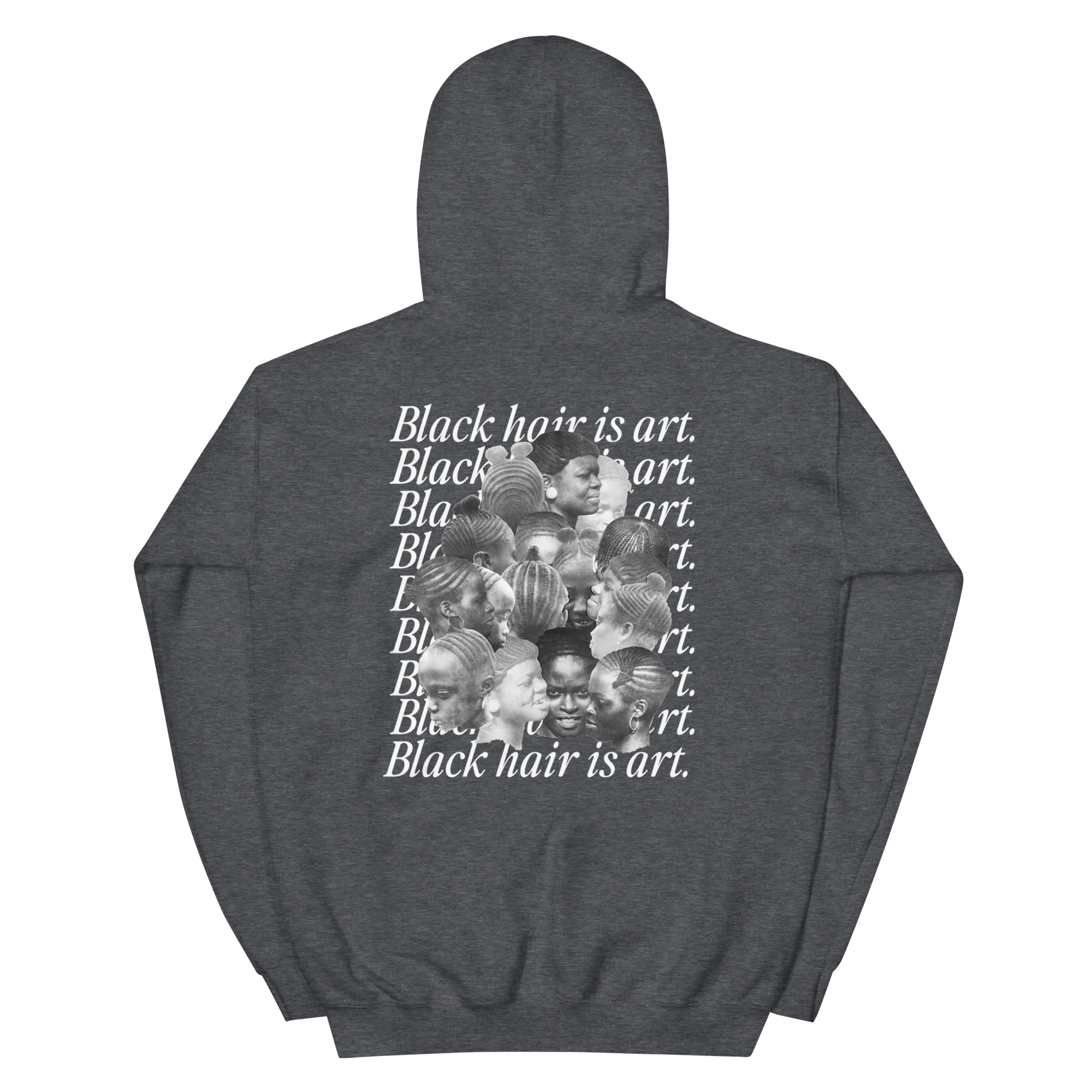 Black Hair is Art Hoodie