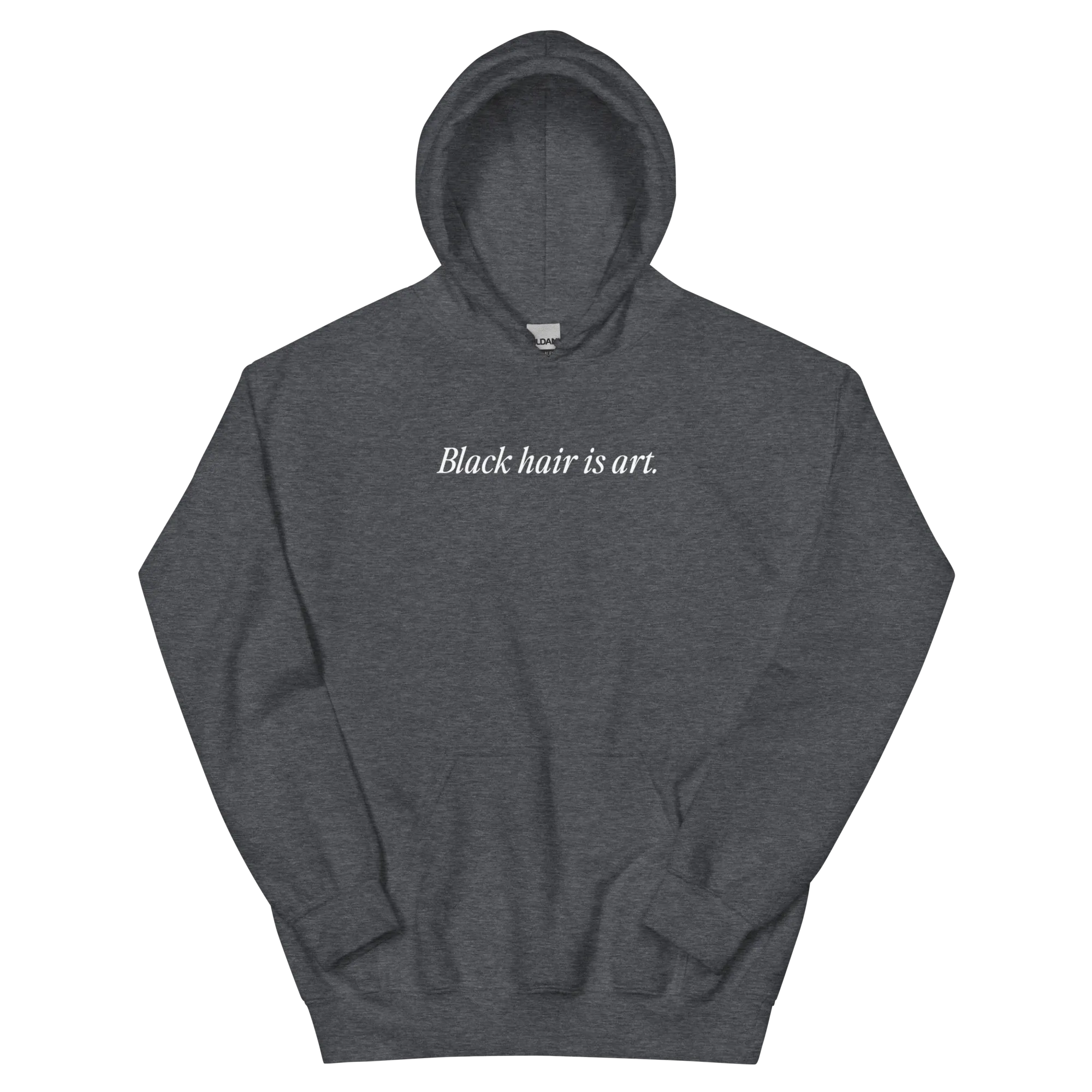 Black Hair is Art Hoodie