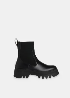 Black Hatton Chunky Chelsea Boot