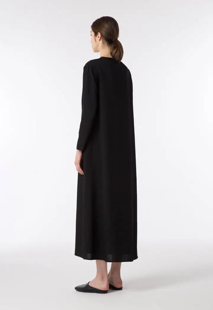 Black Long Sleeves Abaya