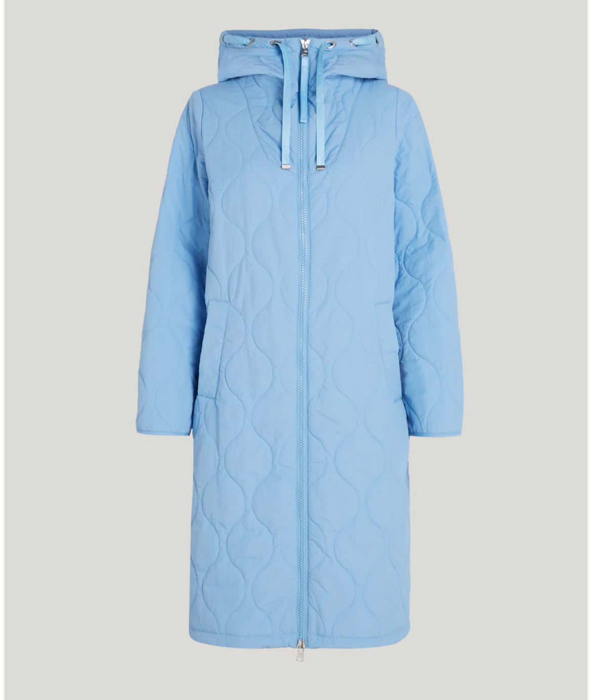 Blue parka Coat