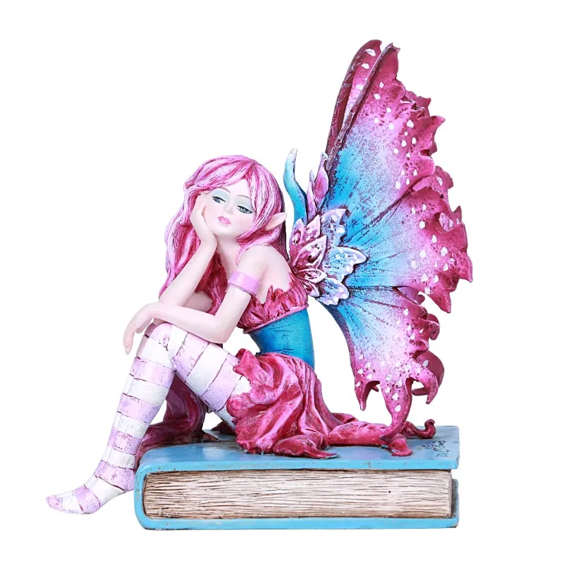 Book Fairy Figurine