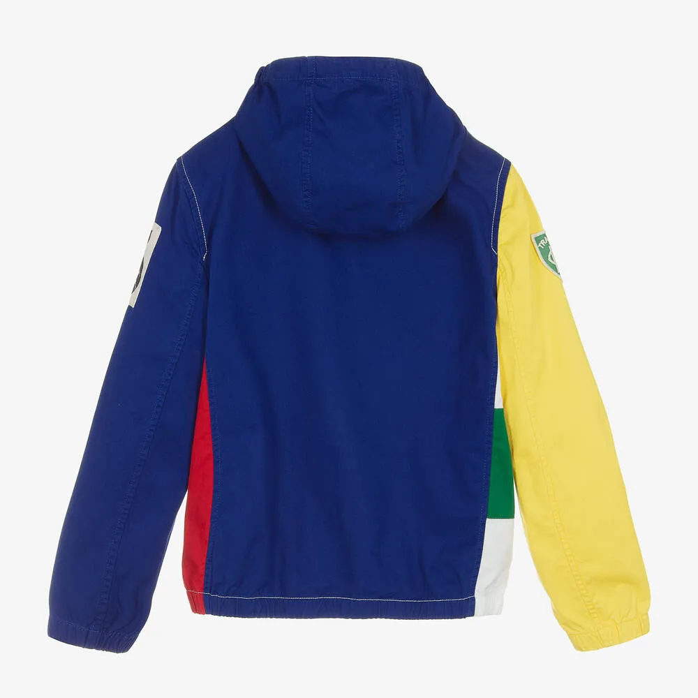 Boys Colourblock Windbreaker Jacket