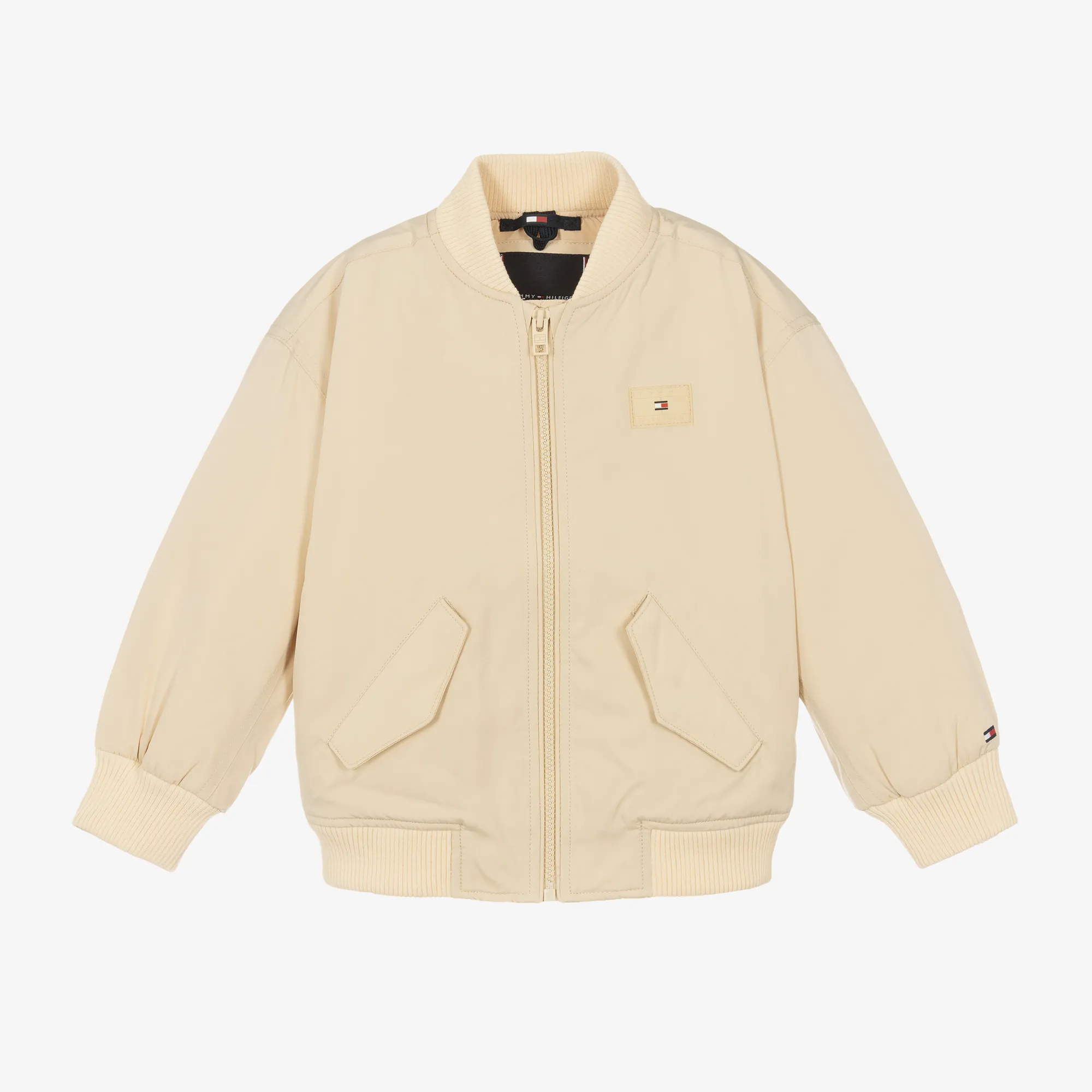 Boys Ivory Bomber Jacket