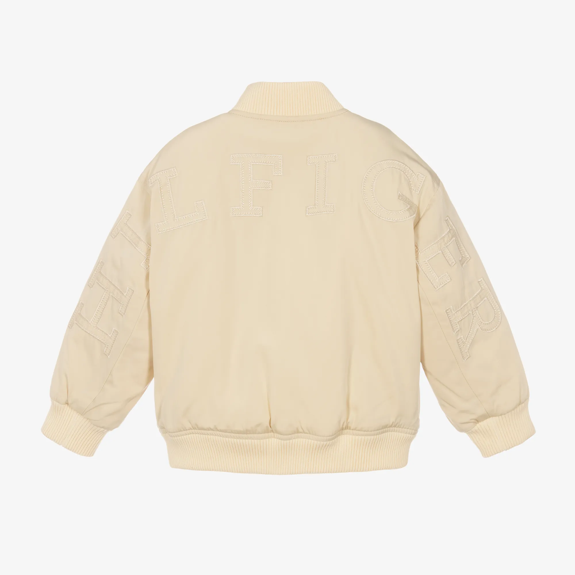 Boys Ivory Bomber Jacket