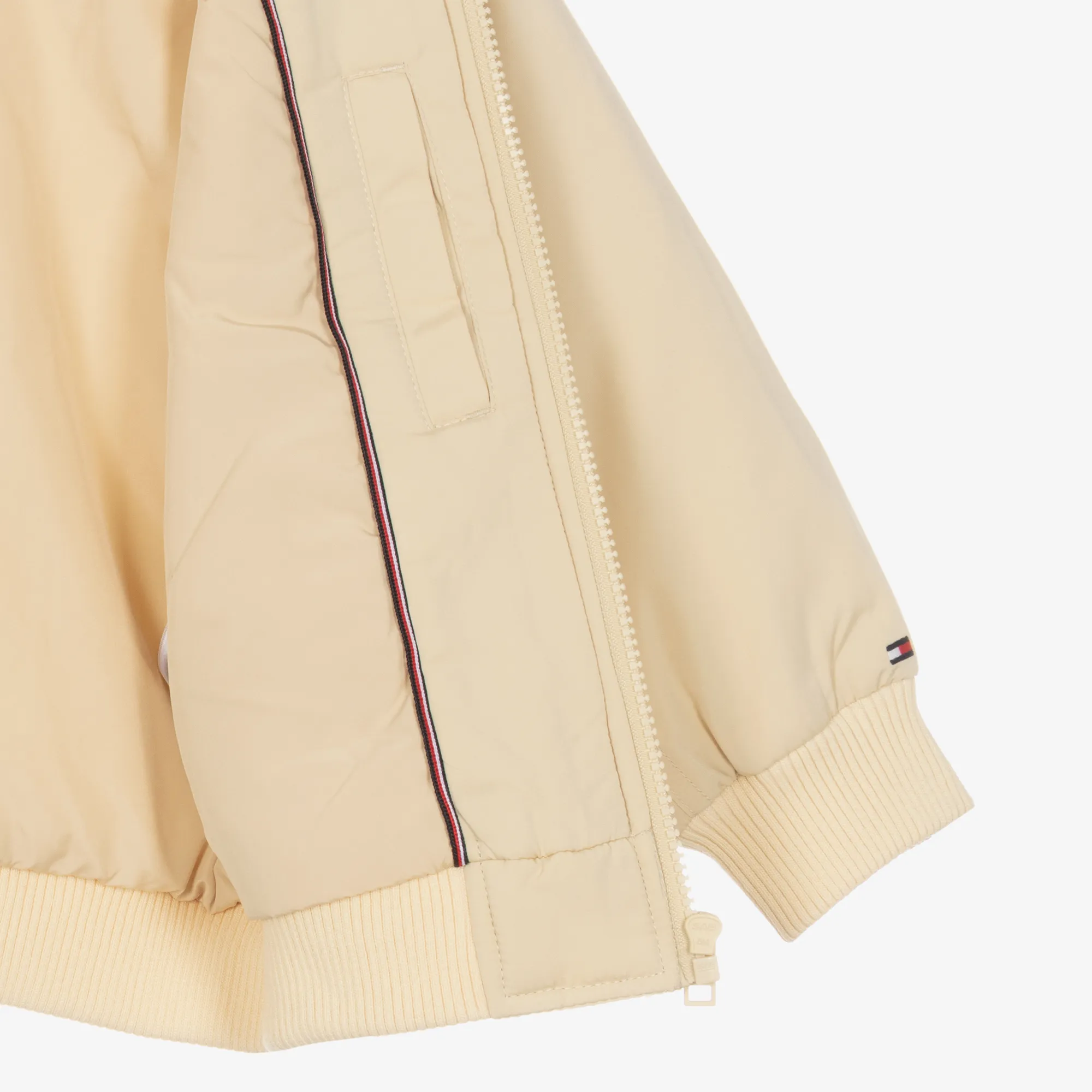 Boys Ivory Bomber Jacket