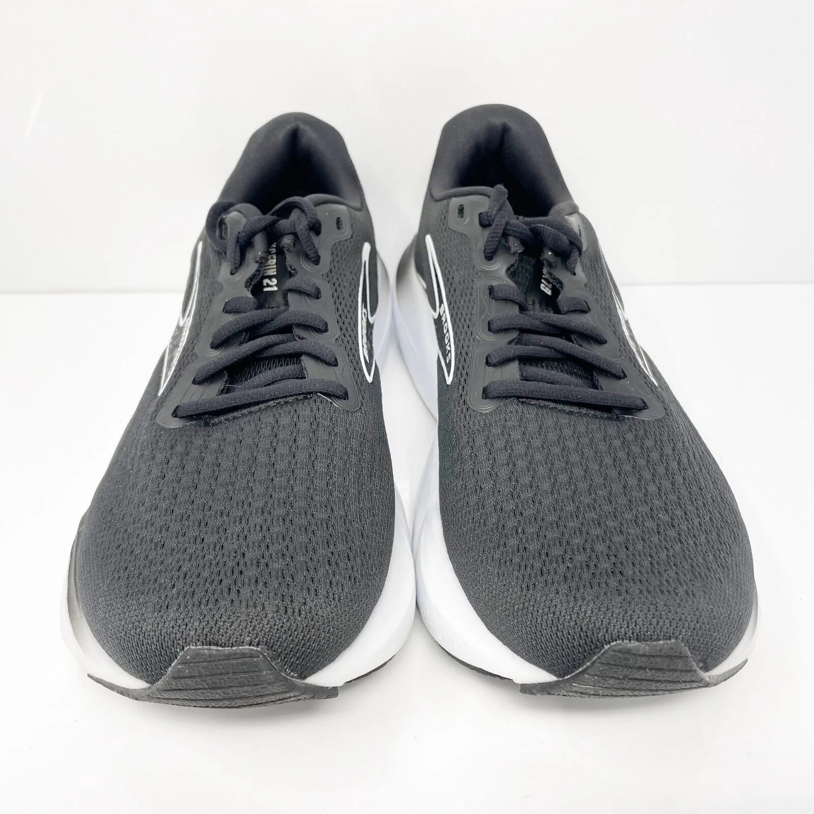 Brooks Womens Glycerin 21 1204081B090 Black Running Shoes Sneakers Size 9.5 B