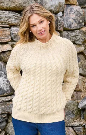 Bruar Aran Sunray Cable Sweater