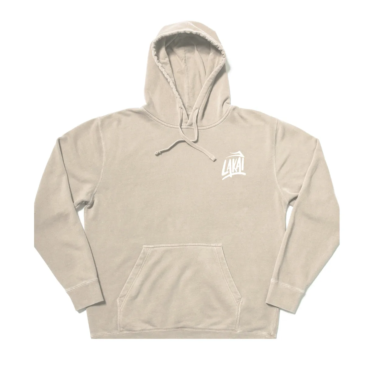 Brush Garment Dyed Pullover Hoodie