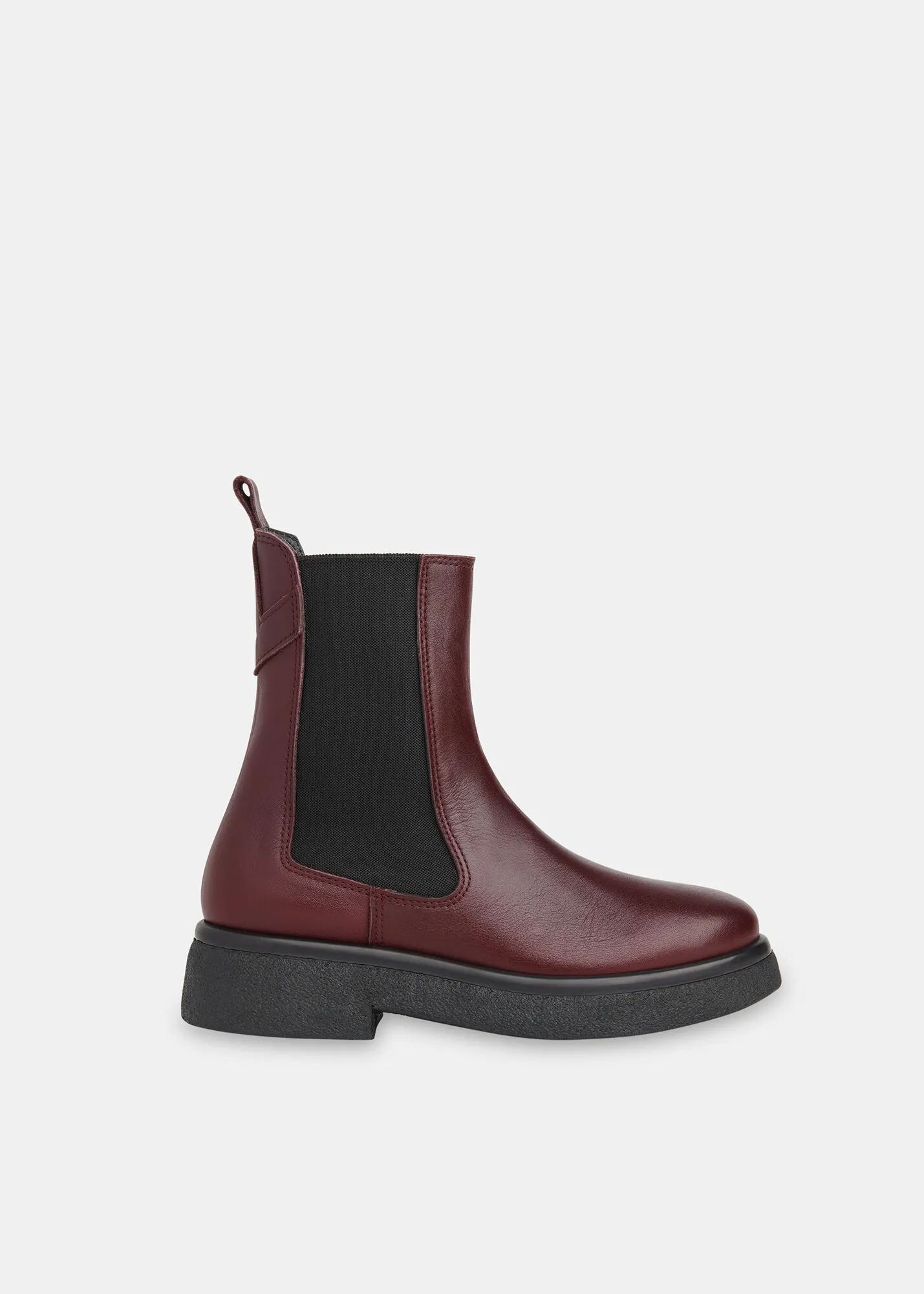 Burgundy Aelin Chelsea Boot