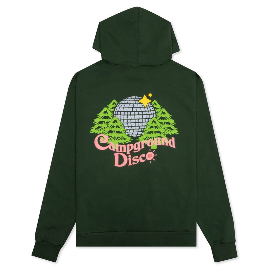 Campground Hoodie - Dark Green