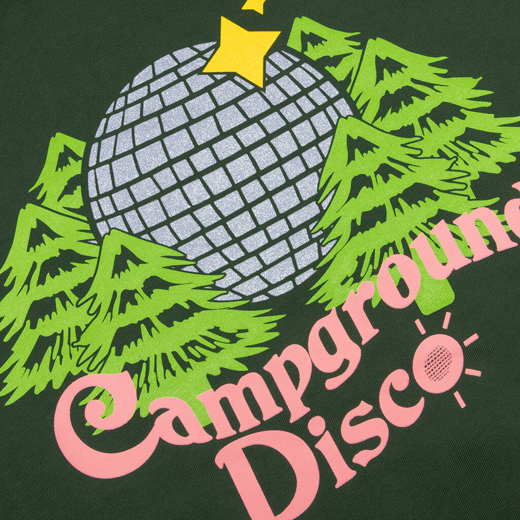 Campground Hoodie - Dark Green