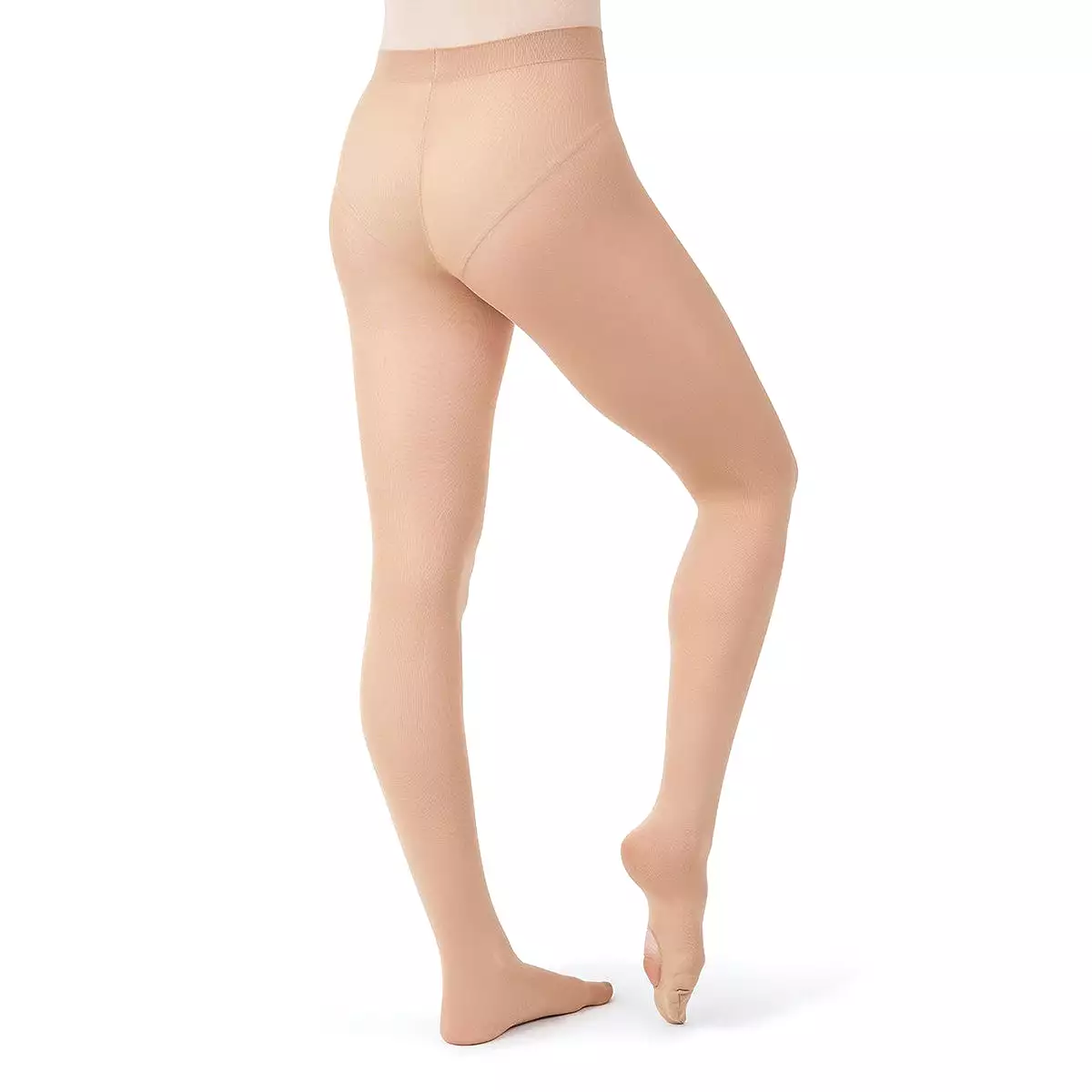 Capezio Ultra Soft Self Knit Waistband Adult Transition Tights