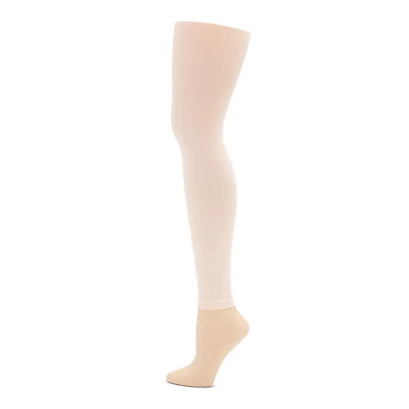 Capezio Ultra Soft Self Knit Waistband Girl's Footless Tights