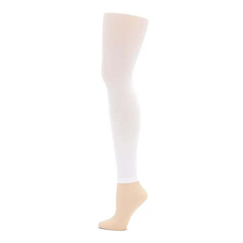 Capezio Ultra Soft Self Knit Waistband Girl's Footless Tights