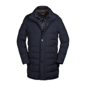 CAPPOTTO CALEGARI KN MONOPETTO CON CORPETTO STACCABILE Uomo Dark Blue