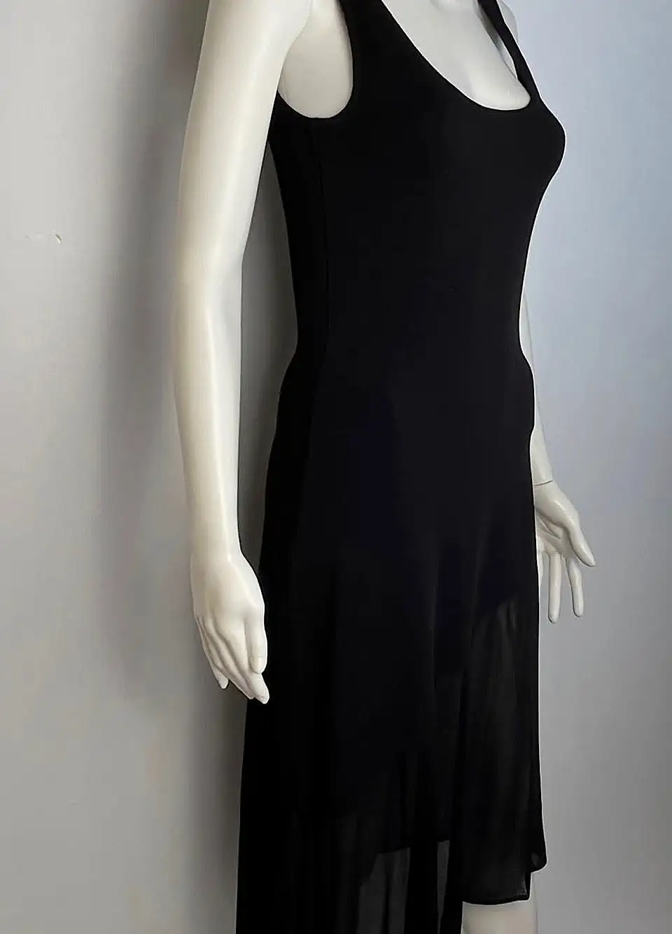 Chanel 02C 2002 Cruise Resort 2 pc Black Dress FR 38 US 4/6