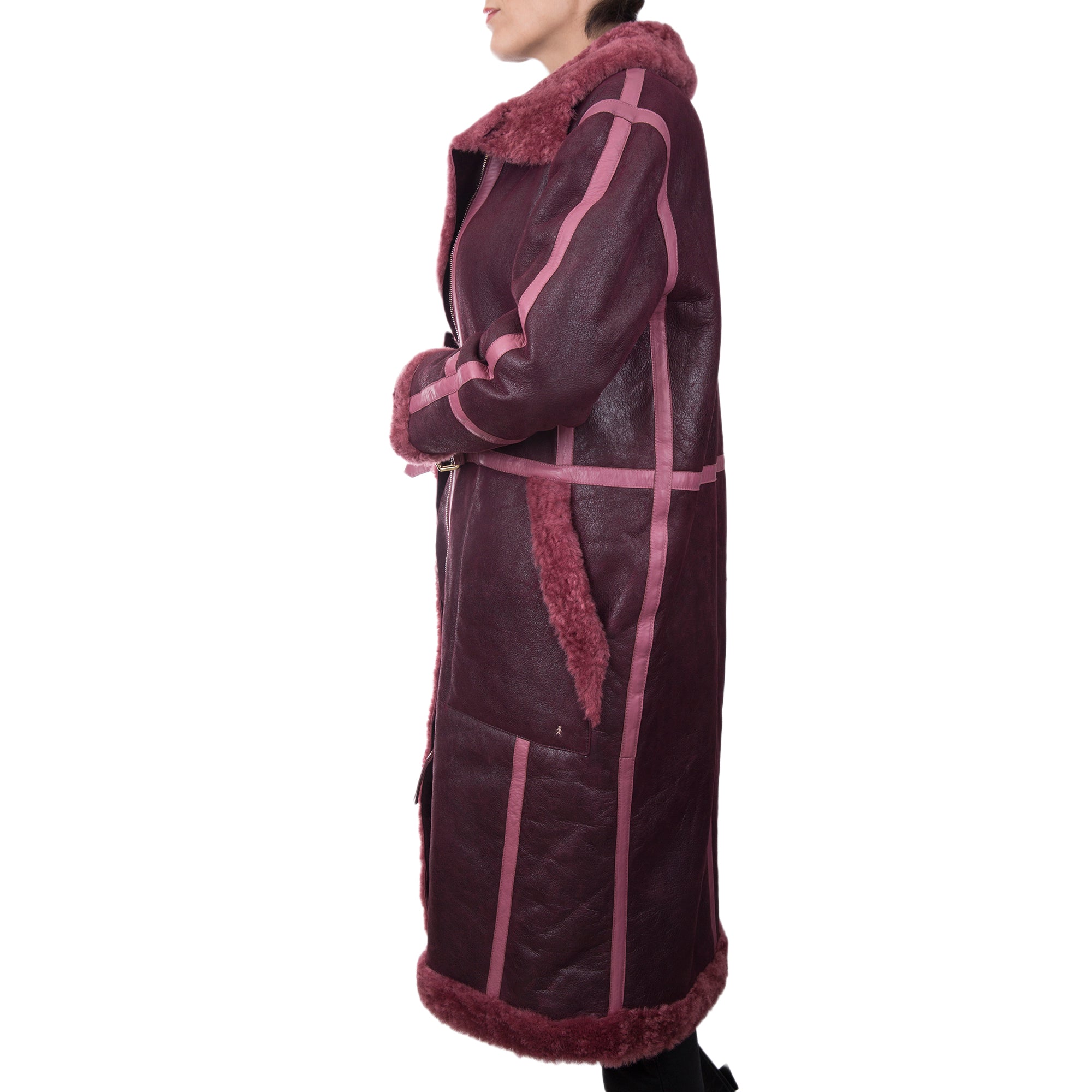 Coat Kansas Burgundy