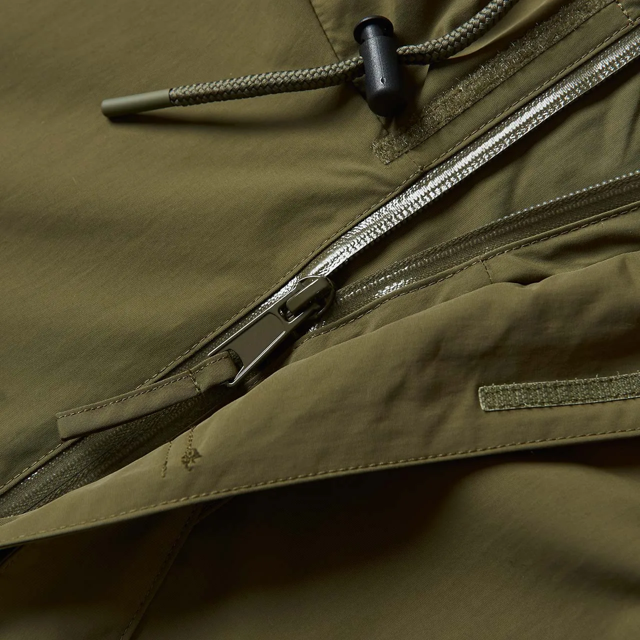 converse x kim jones parka (burnt olive)