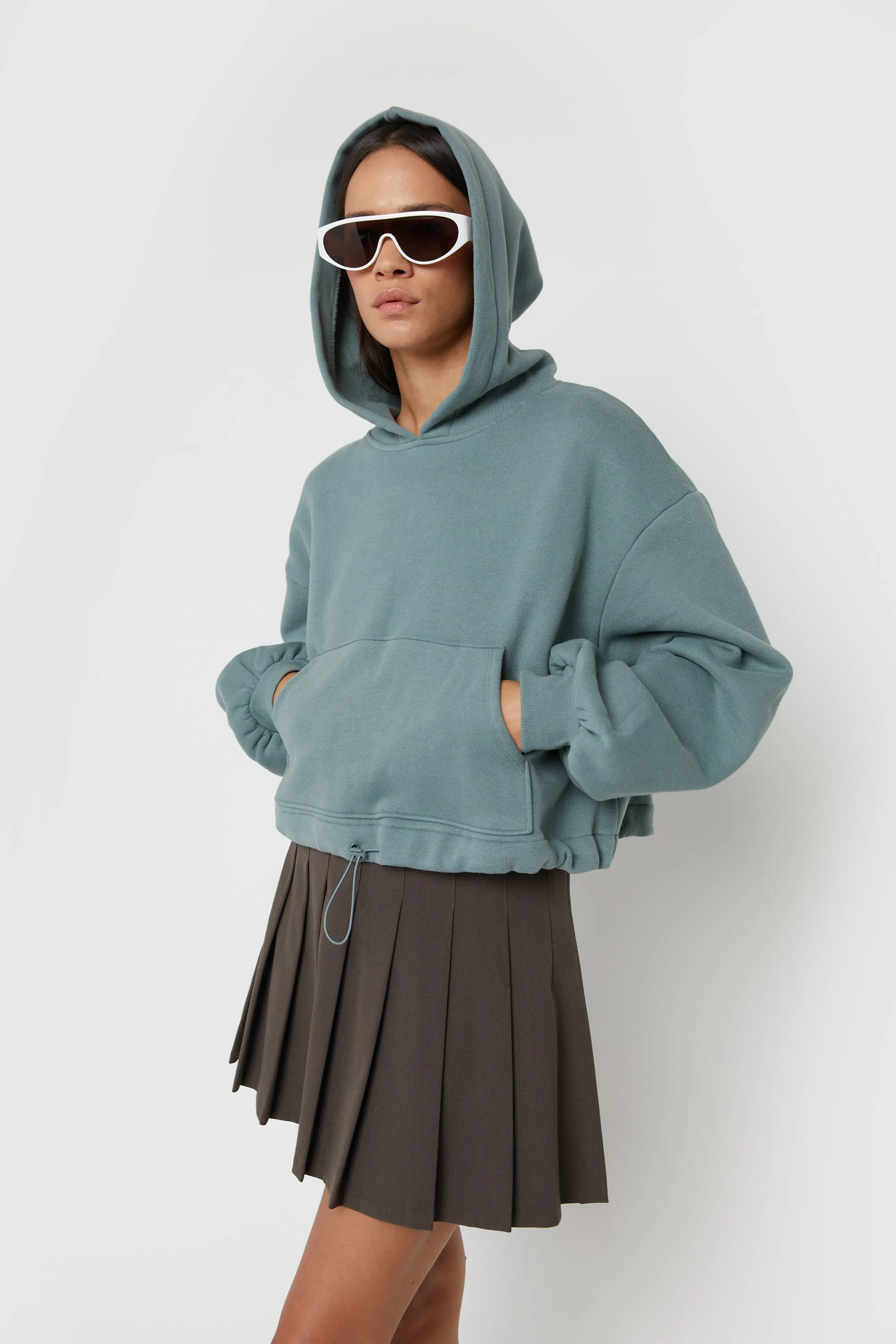 CROPPED HOODIE