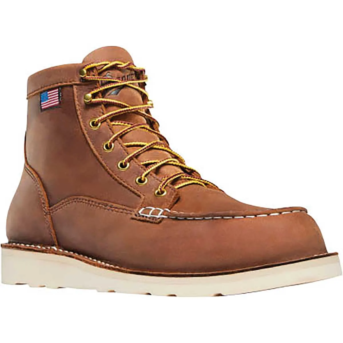 Danner Men's Bull Run Moc Toe 6 Plain Toe Boots